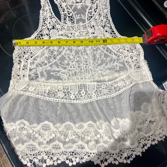 Papaya Lace Mini Dress - Picture 5 of 8